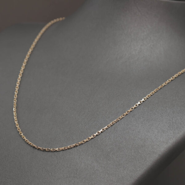 Anker halskæde i 14 karat guld