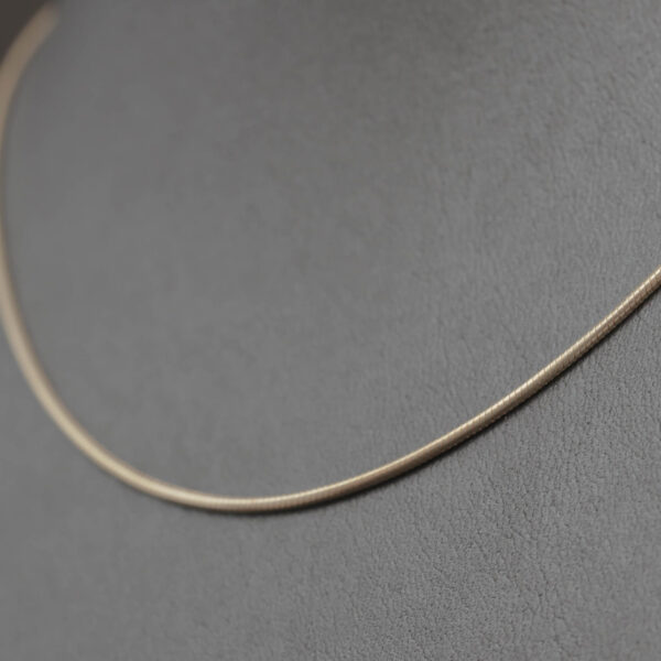 Snake halskæde i 14 karat guld