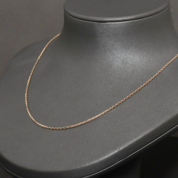 Anker halskæde i 14 karat guld