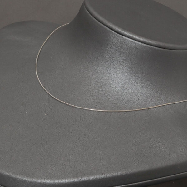 Snake halskæde i 14 karat hvidguld