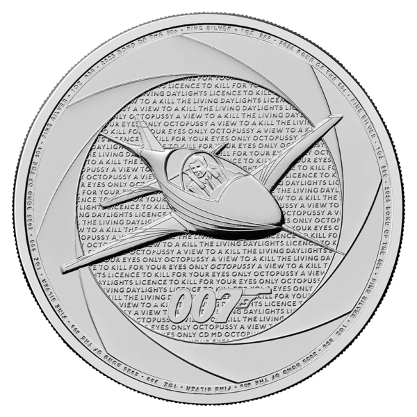 1 oz Bond of the 1980s Silver Coin (2025)