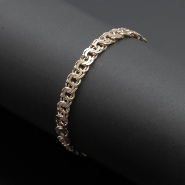 Bismarck armlænke i 14 karat guld