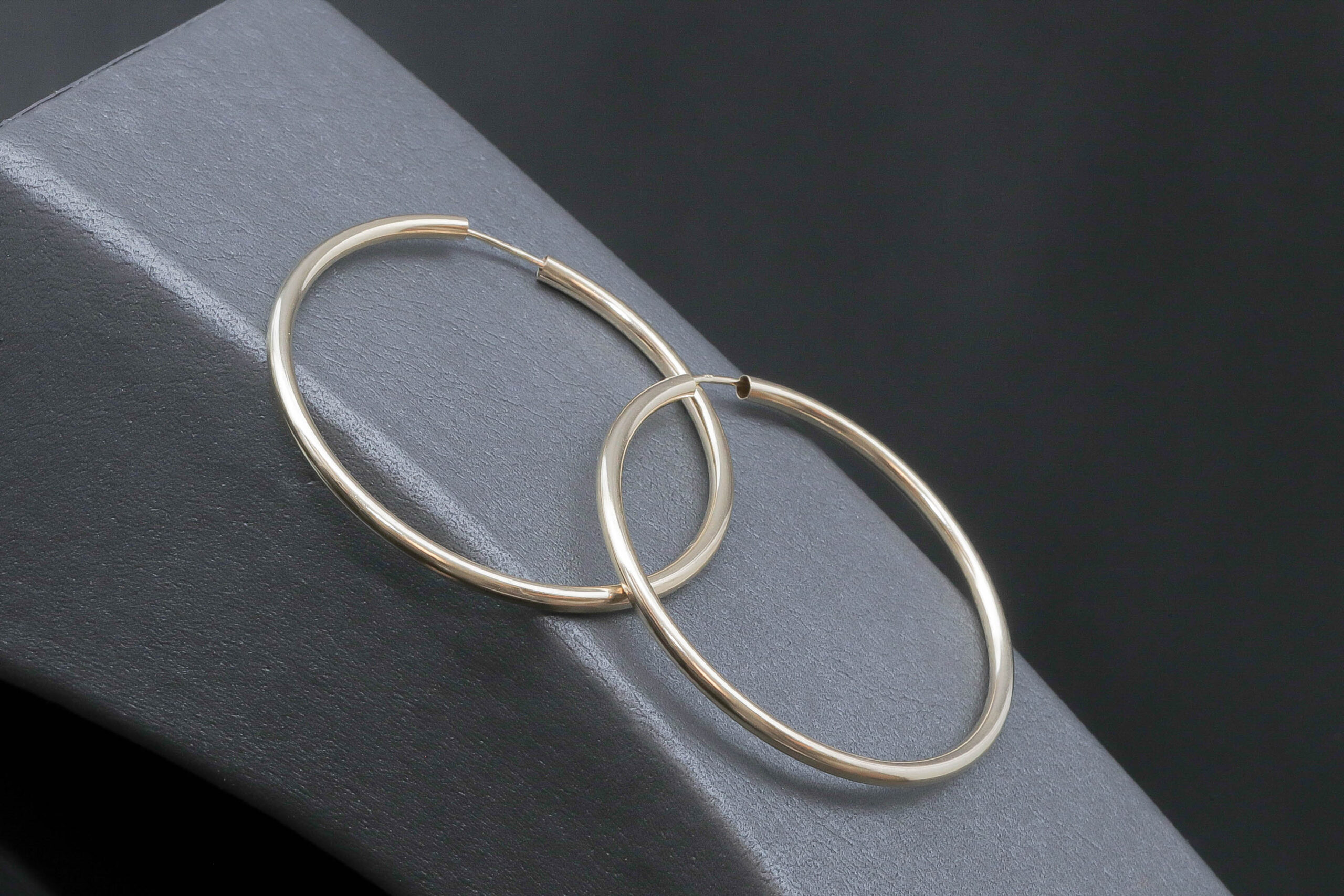 Creoler i 14 karat guld