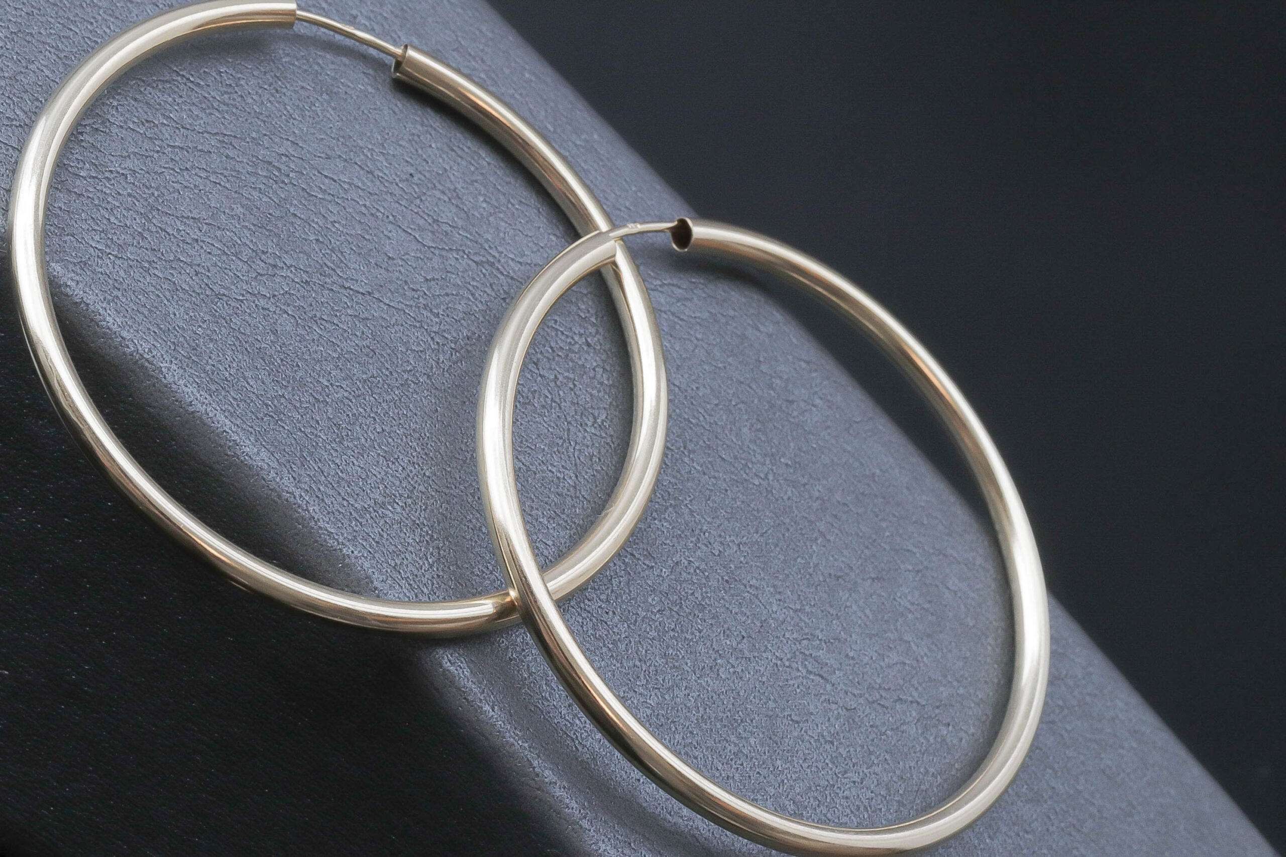 Creoler i 14 karat guld