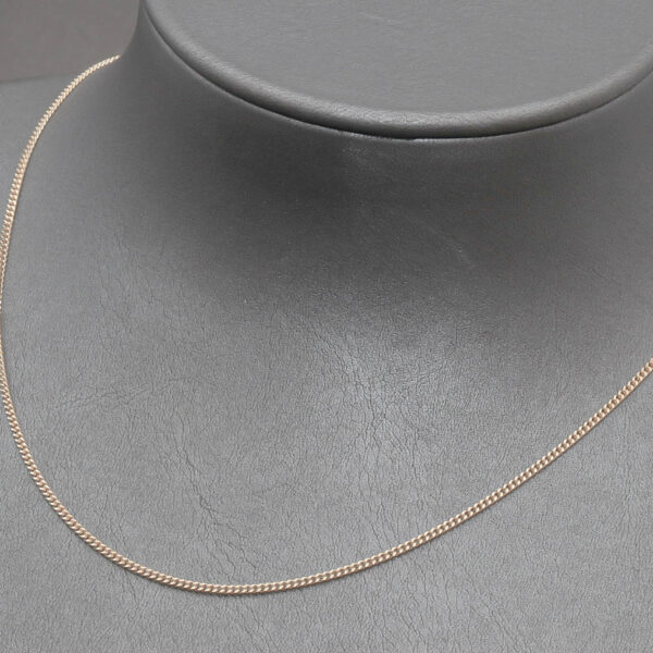 Panzer halskæde i 14 karat guld