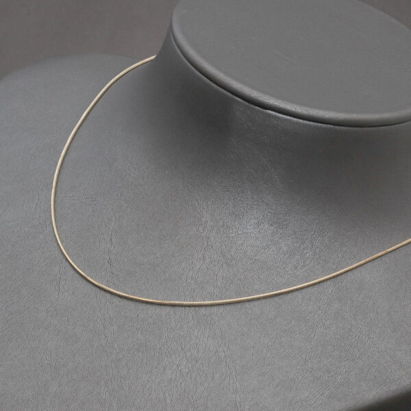 Snake halskæde i 14 karat guld