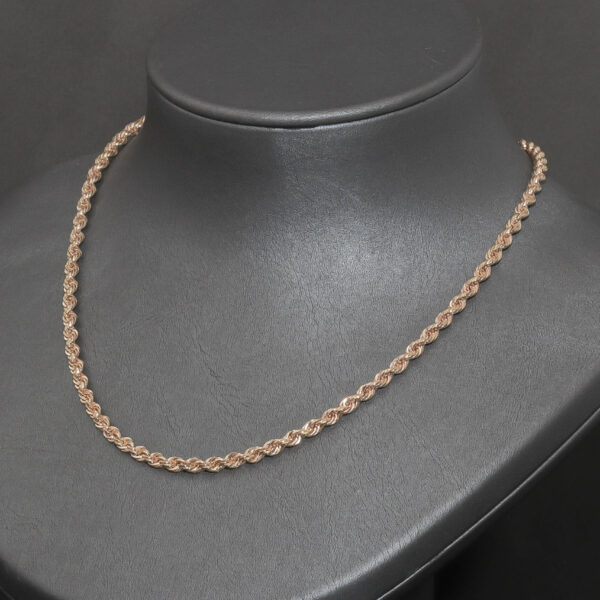 Bjørn Borg halskæde i 18 karat guld – eksklusivt reb-design