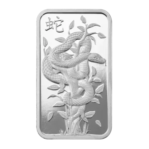 PAMP Lunar Legend Series – 2025 Year of the Snake 10g Sølvbarre