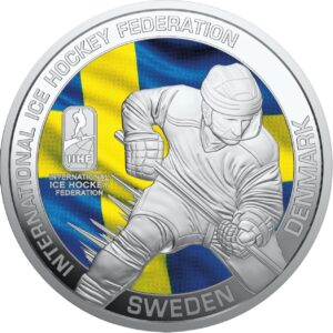 Pre-owned - “International Ice Hockey Federation – Sweden 2025” 20g sølvmønt