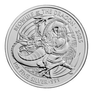 Beowulf The Dragon 1oz sølvmønt- 2025