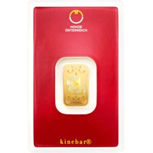 Münze Kinebar guldbarre 5g