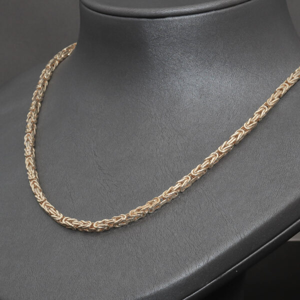 Kongekæde i 14 karat guld