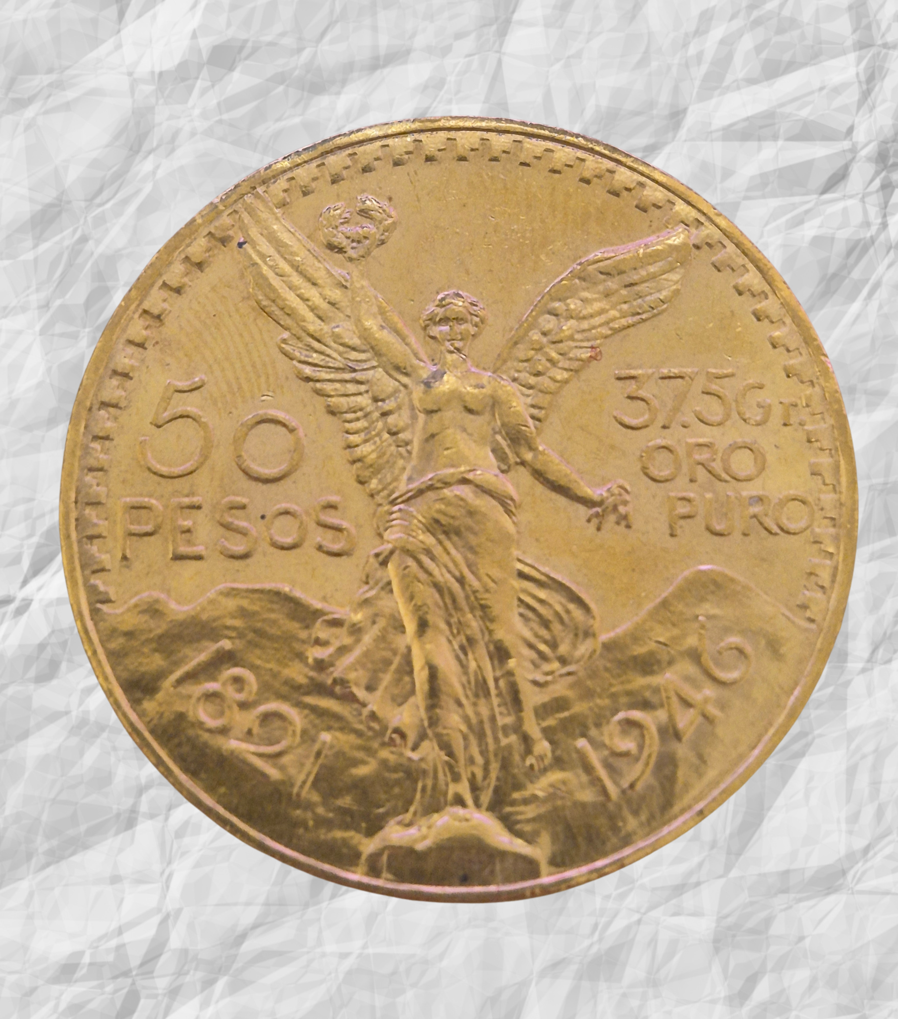 50 Pesos Guldmønt – Mexicansk Centenario