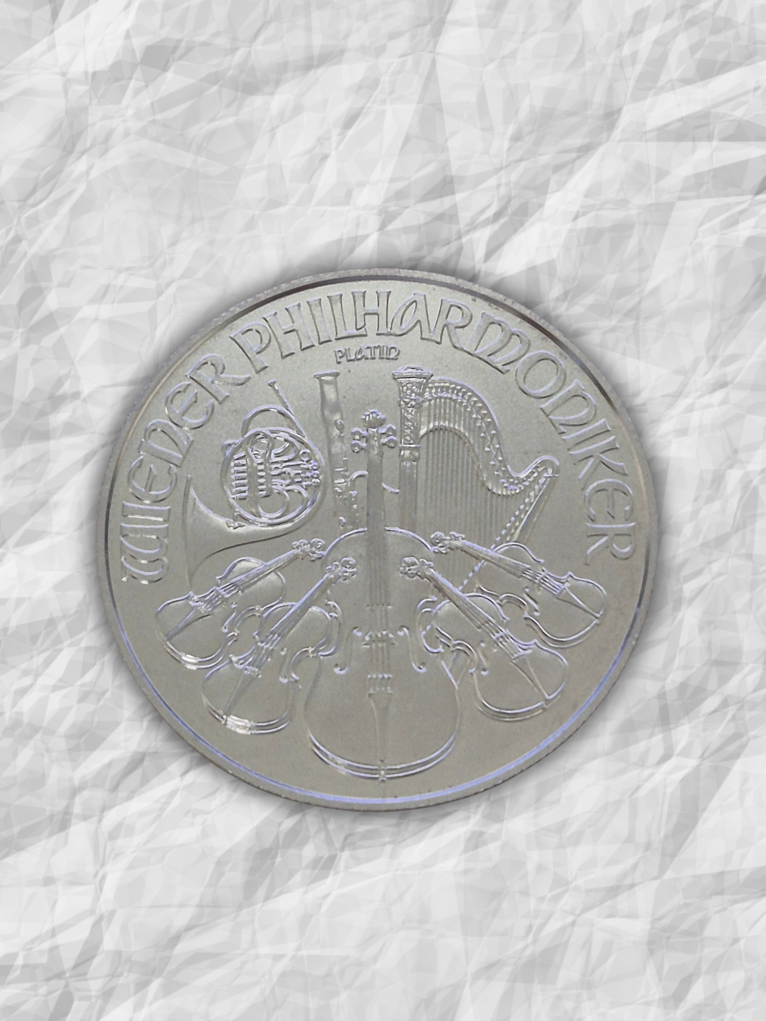 Pre-owned - Philharmonic 1oz platinmønter - 999,5‰